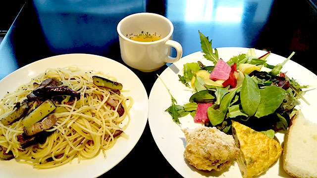 -野菜たっぷりのお得パスタ- C.ベジパスタランチ 1,000円